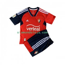 Camisola CA Osasuna Criança Equipamento Primeiro 2022-2023 Manga Curta